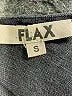 Flax 100% Linen Black Tank Top Size 6 (S) - photo 7