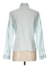 Harold's Color Block Teal Long Sleeve Blouse Size 10 - photo 2