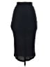 Sen Solid Black Casual Skirt Size XS (0) - photo 2