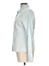 Harold's Color Block Teal Long Sleeve Blouse Size 10 - photo 5