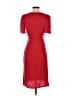 Lela Rose Solid Red Cocktail Dress Size M - photo 2