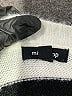 Mittoshop Stripes Silver Pullover Sweater Size Med - Lg - photo 7