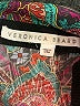Veronica Beard Paisley Gray Silk Skirt Size S (estimated) - photo 4