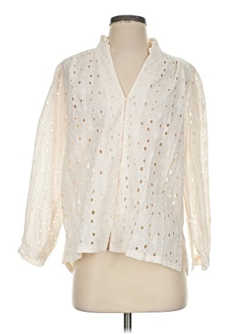 Birds of Paradis by Trovata 3/4 Sleeve Blouse (view 1)