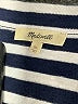 Madewell 100% Cotton White Blue Sweatshirt Size XL - photo 7