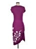 Cache Graphic Purple Cocktail Dress Size M - photo 2