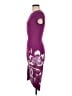Cache Graphic Purple Cocktail Dress Size M - photo 5