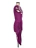 Cache Graphic Purple Cocktail Dress Size M - photo 4