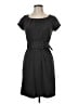 H&M Solid Gray Casual Dress Size 8 - photo 1