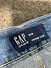 Gap Solid Blue Jeans Size 18 - photo 4