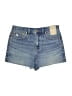 Madewell 100% Cotton Blue Denim Shorts Size 27 waist - photo 1