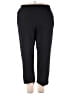 White Stag Solid Black Active Pants Size 3X - photo 1