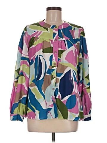 JW (JW Style) Long Sleeve Blouse (view 1)