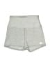 Alo Solid Gray Athletic Shorts Size XXS - photo 1
