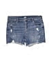 Old Navy Blue Denim Shorts Size 16 - photo 1