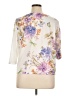 Alfred Dunner 100% Polyester Floral Ivory Short Sleeve Blouse Size XL (petite) - photo 2