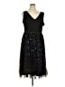 ModCloth 100% Polyester Stars Black Cocktail Dress Size XL - photo 1