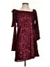 CeCe Burgundy Cocktail Dress Size S - photo 1