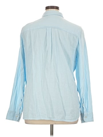 J.Crew Factory Store Long Sleeve Button-Down Shirt (view 2)