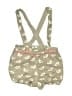Baby Boden 100% Cotton Tan Overall Shorts Size 18-24 mo - photo 2