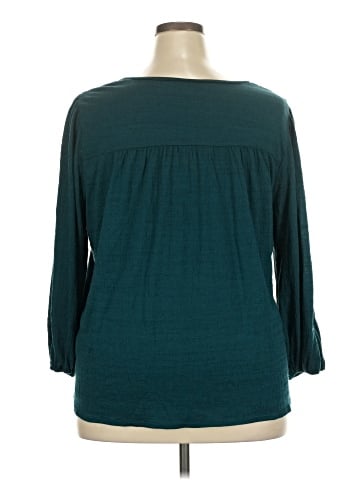 Max Studio 3/4 Sleeve Blouse (view 2)