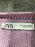 Zara Color Block Purple Pullover Sweater Size M - photo 7