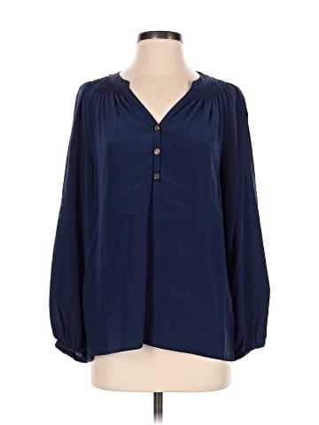 Lilly Pulitzer 3/4 Sleeve Silk Top (view 1)