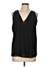 Cooper & Ella 100% Polyester Black Sleeveless Blouse Size L - photo 1