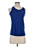 Nike 100% Polyester Blue Active Tank Size S - photo 1