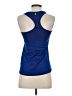 Nike 100% Polyester Blue Active Tank Size S - photo 2