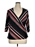 Venezia Black 3/4 Sleeve Blouse Size 14 - 16 Plus - photo 1