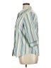 Blair Stripes Green 3/4 Sleeve Blouse Size XL - photo 5