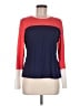 Lands' End Color Block Red Rash Guard Size M - photo 1