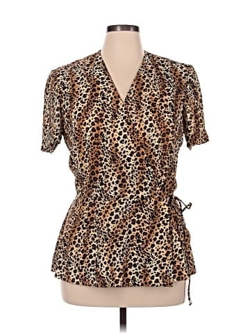 Lois Snyder Dani Max Short Sleeve Blouse (view 1)