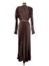 L'IDÉE 100% Polyester Brown Cocktail Dress Size 8 - photo 2