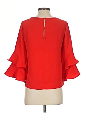 J.Crew 3/4 Sleeve Blouse (view 2)