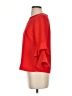 J.Crew 100% Polyester Red 3/4 Sleeve Blouse Size 2 (petite) - photo 5