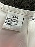 Le Suit 100% Polyester Solid White Formal Skirt Size 10 - photo 4
