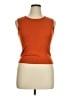 August Silk Orange Sleeveless Top Size XL - photo 1