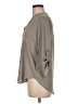 Lush 100% Polyester Gray 3/4 Sleeve Blouse Size M - photo 5