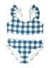Brooks Brothers Checkered-gingham Blue Two Piece Swimsuit Size 14 - photo 1
