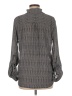 Pleione 100% Polyester Gray Long Sleeve Blouse Size M - photo 2
