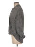 Pleione 100% Polyester Gray Long Sleeve Blouse Size M - photo 5