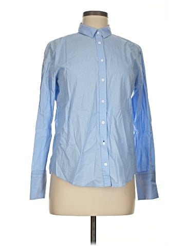 Mango Long Sleeve Button-Down Shirt (view 1)