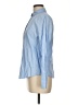 Mango Blue Long Sleeve Button-Down Shirt Size M - photo 5
