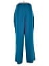 Express 100% Polyester Solid Blue Dress Pants Size L - photo 2