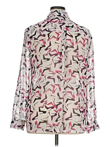 New York & Company Long Sleeve Blouse (view 2)