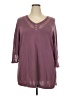 Avenue Purple Pullover Sweater Size 18 Plus - photo 1