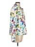 Appleseeds Floral White Long Sleeve Blouse Size L - photo 4