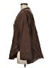 Zara Brown Long Sleeve Blouse Size M - photo 5